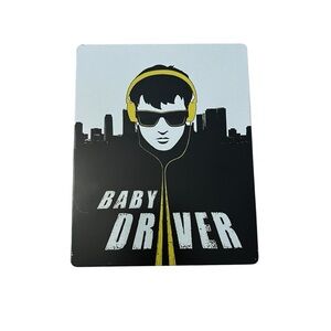 Baby Driver Steelbook Blu Ray 4K Ultra HD Movie